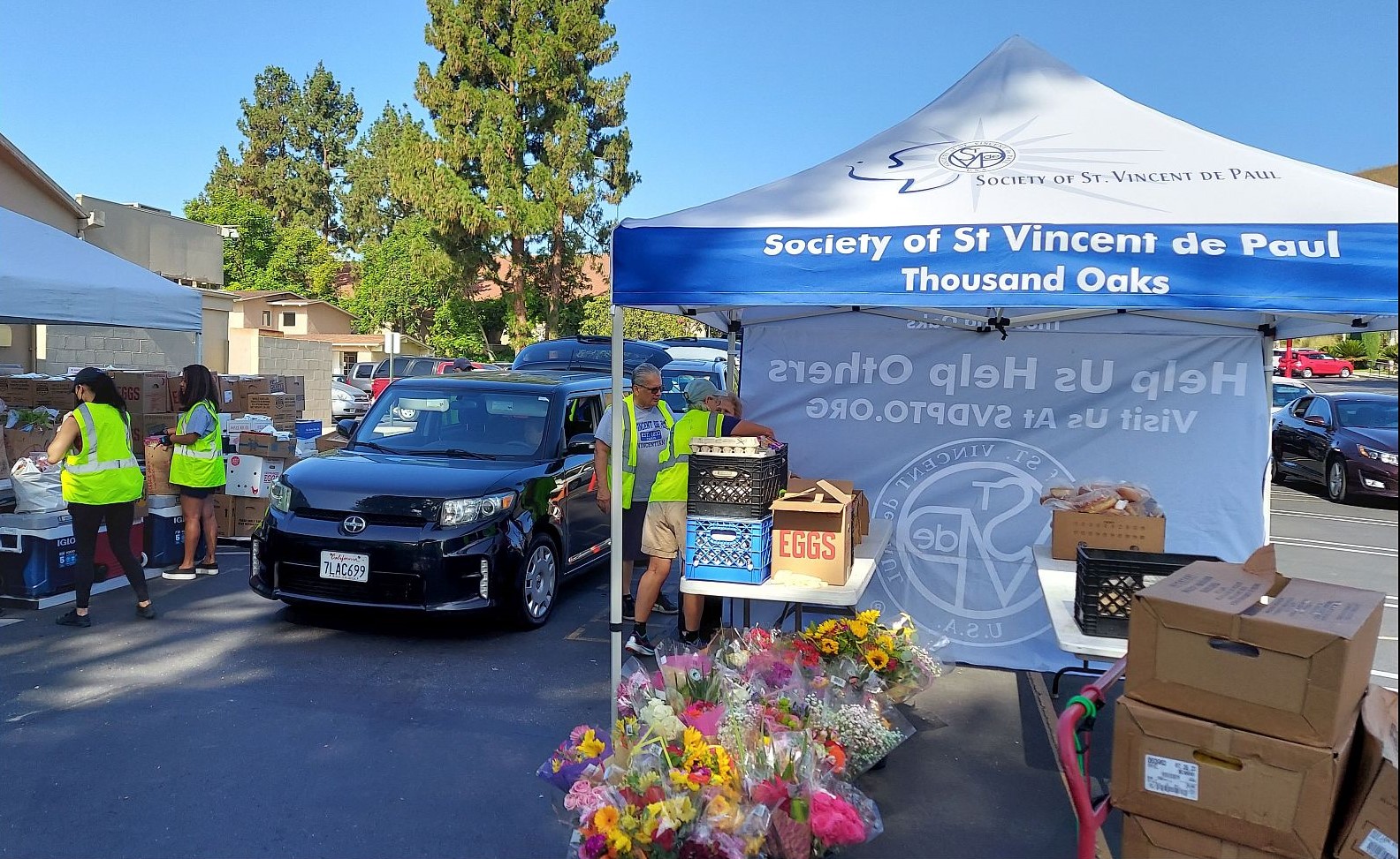 SVDP drive through